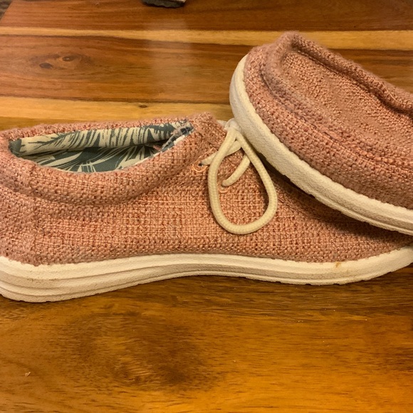 Women's Pink Moccasins - Picture 3 of 3